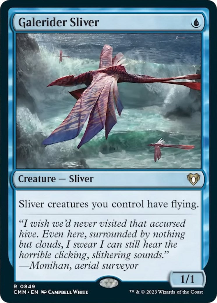Image for Galerider Sliver (849) [Commander Masters] - Magic: The Gathering