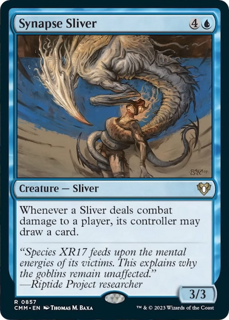 Image for Synapse Sliver (857) [Commander Masters] - Magic: The Gathering