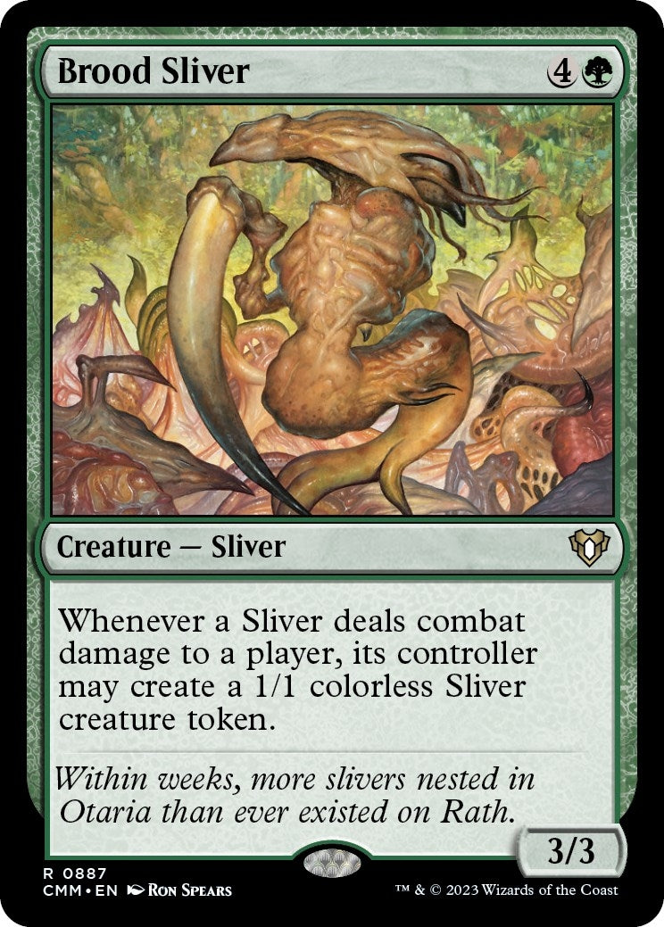 Image for Brood Sliver (887) [Commander Masters] - Magic: The Gathering