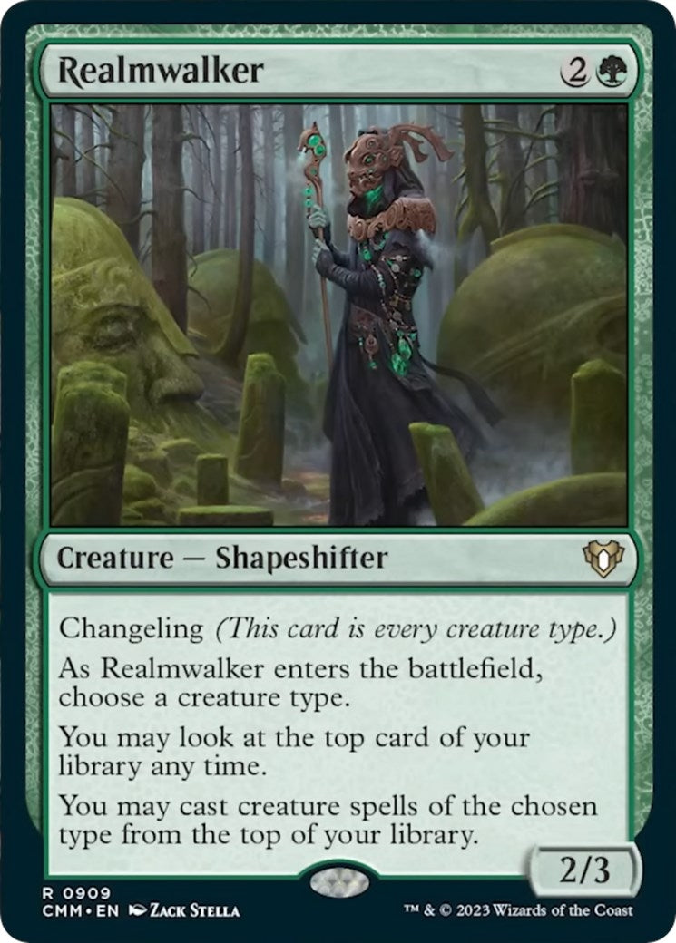 Image for Realmwalker (909) [Commander Masters] - Magic: The Gathering