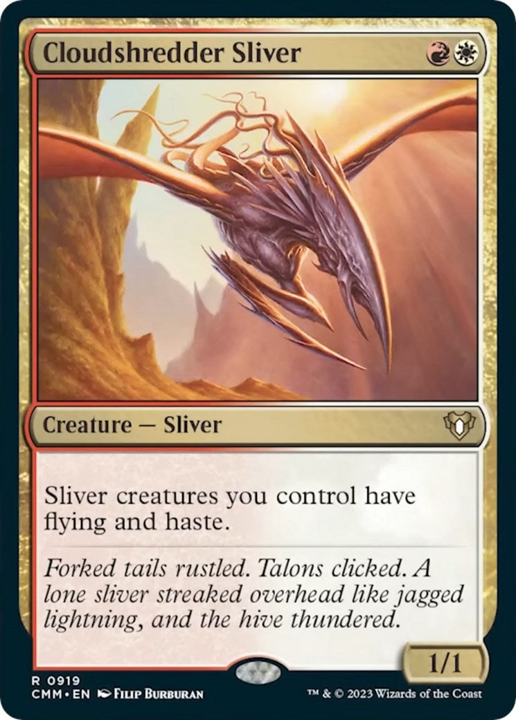 Image for Cloudshredder Sliver (919) [Commander Masters] - Magic: The Gathering