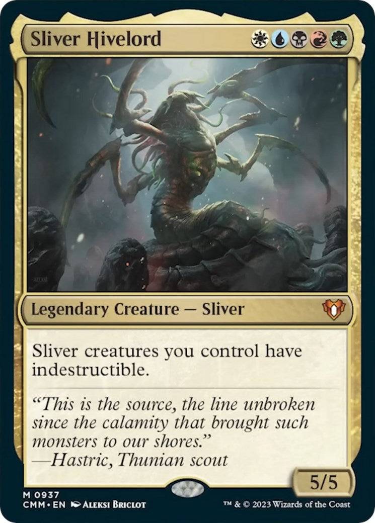 Image for Sliver Hivelord (937) [Commander Masters] - Magic: The Gathering