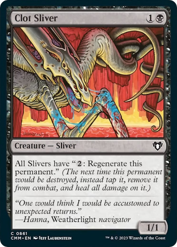 Image for Clot Sliver (861) [Commander Masters] - Magic: The Gathering