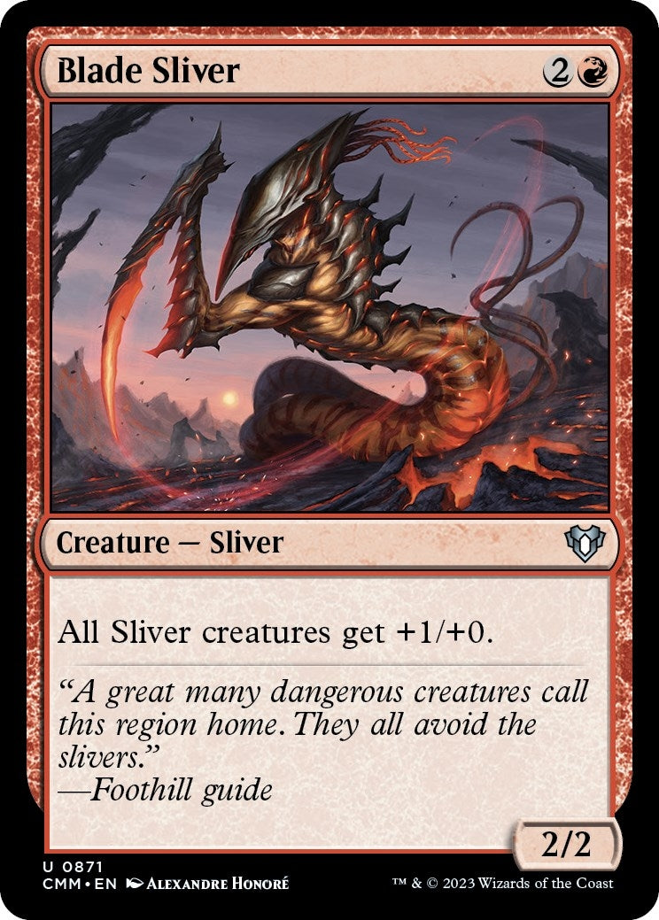 Image for Blade Sliver (871) [Commander Masters] - Magic: The Gathering