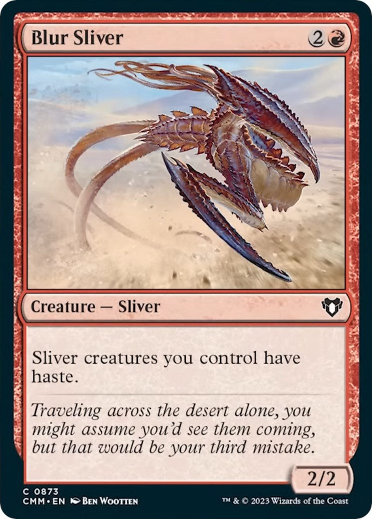 Image for Blur Sliver (873) [Commander Masters] - Magic: The Gathering