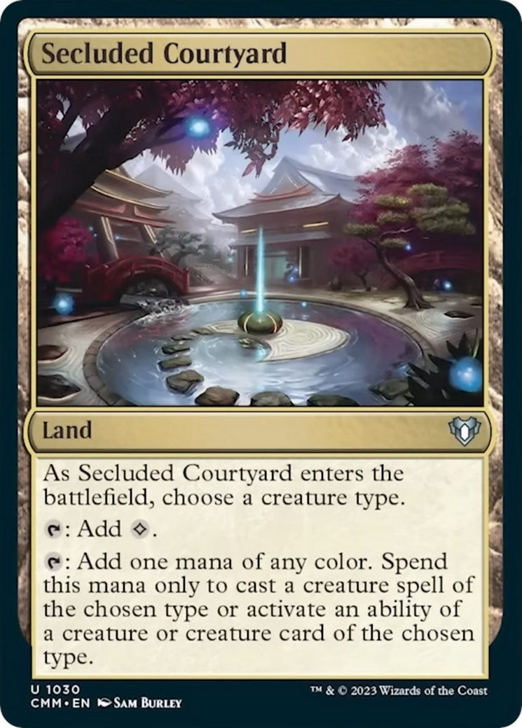 Image for Secluded Courtyard (1030) [Commander Masters] - Magic: The Gathering