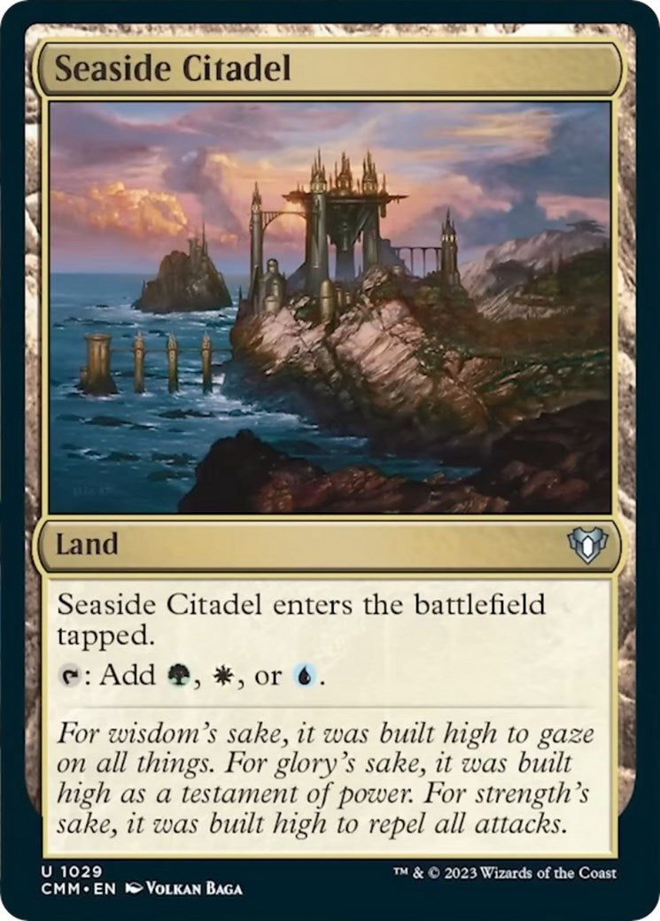 Image for Seaside Citadel (1029) [Commander Masters] - Magic: The Gathering