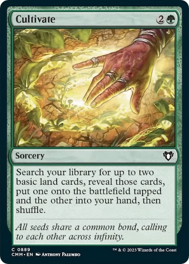 Image for Cultivate (889) [Commander Masters] - Magic: The Gathering