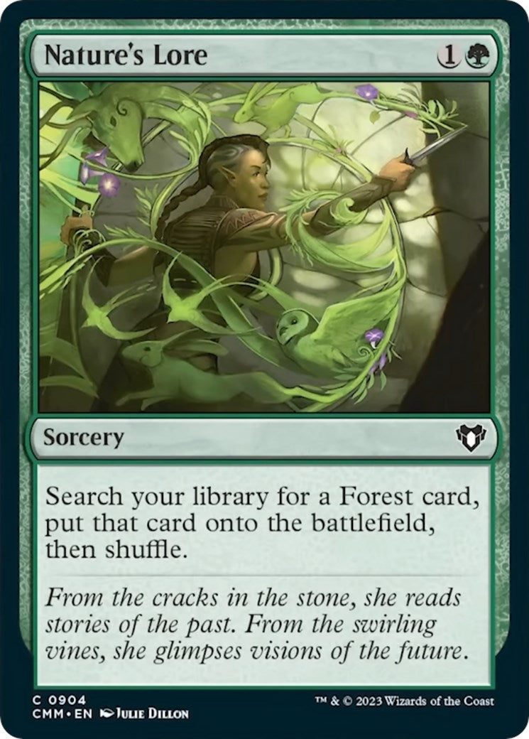 Image for Nature's Lore (904) [Commander Masters] - Magic: The Gathering