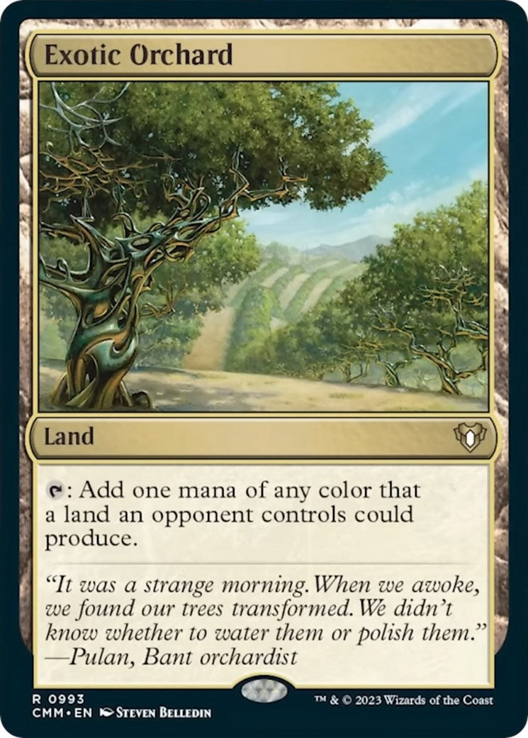 Image for Exotic Orchard (993) [Commander Masters] - Magic: The Gathering