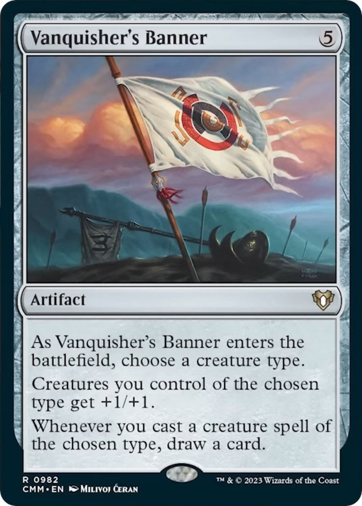 Image for Vanquisher's Banner (982) [Commander Masters] - Magic: The Gathering