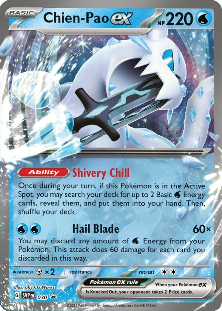 Image for Chien-Pao ex - 030 (030) [SV: Scarlet & Violet Promo Cards] - Pokemon