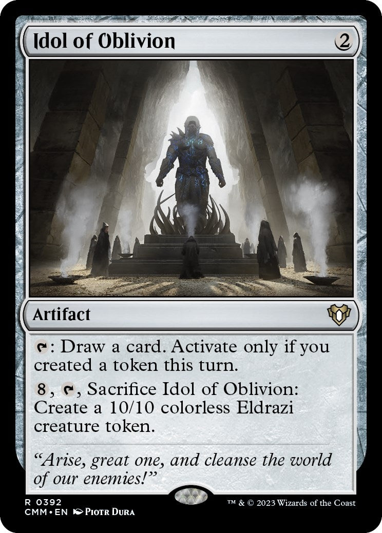 Image for Idol of Oblivion (392) [Commander Masters] - Magic: The Gathering