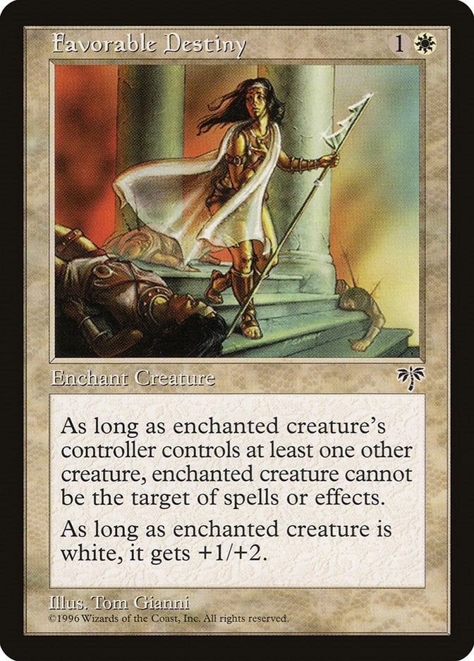 Image for Favorable Destiny [Mirage] - Magic: The Gathering