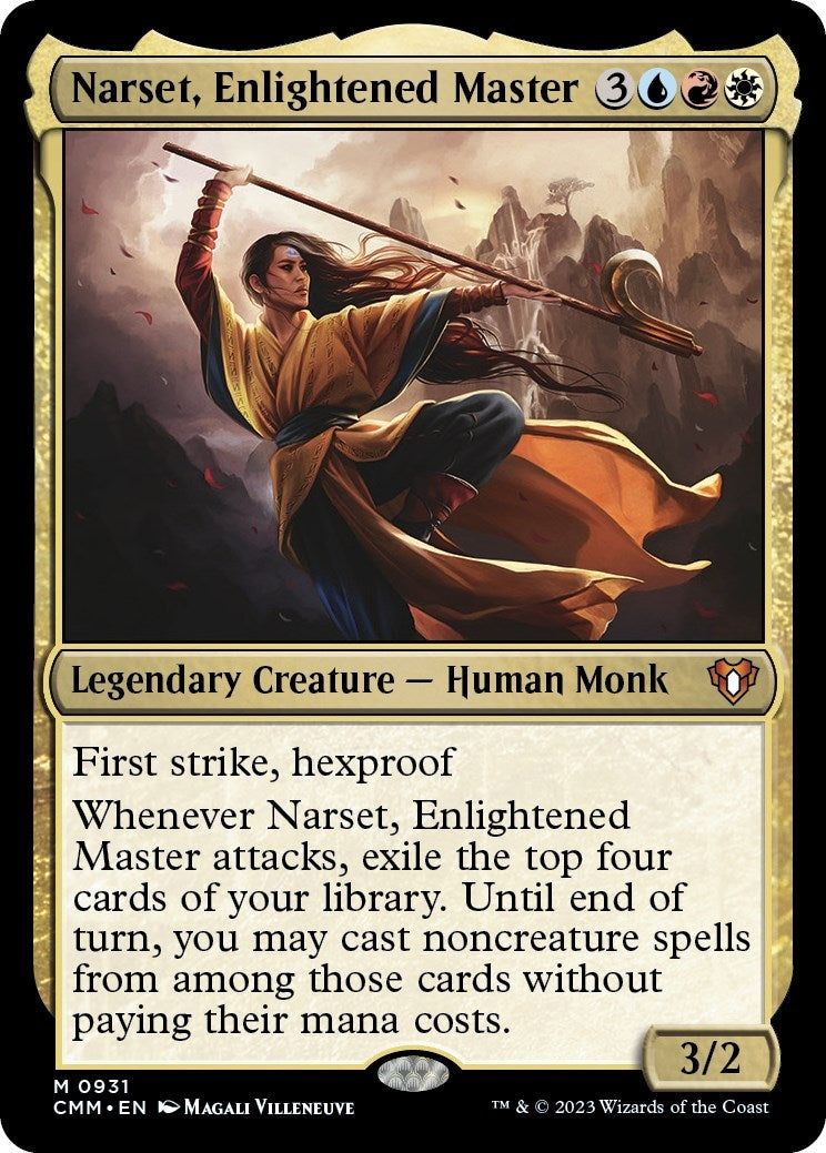 Image for Narset, Enlightened Master (931) [Commander Masters] - Magic: The Gathering