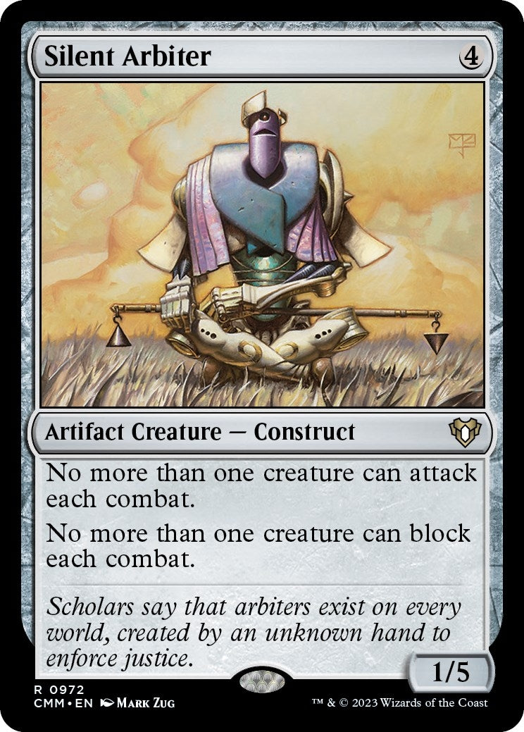 Silent Arbiter (972) [Commander Masters]