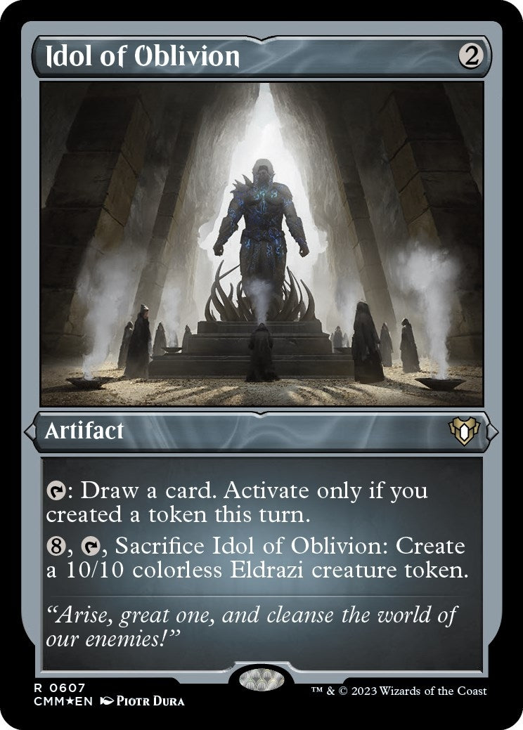 Image for Idol of Oblivion (Foil Etched) (607) [Commander Masters] - Magic: The Gathering