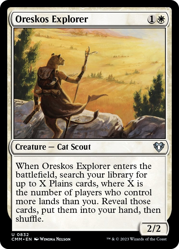 Image for Oreskos Explorer (832) [Commander Masters] - Magic: The Gathering