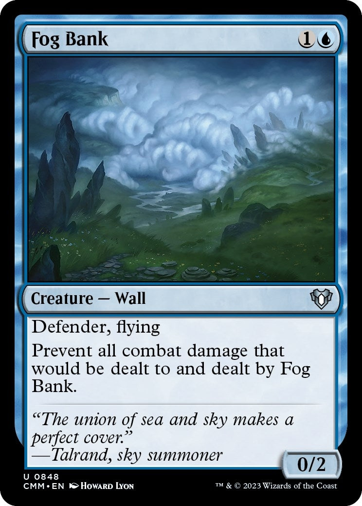 Image for Fog Bank (848) [Commander Masters] - Magic: The Gathering