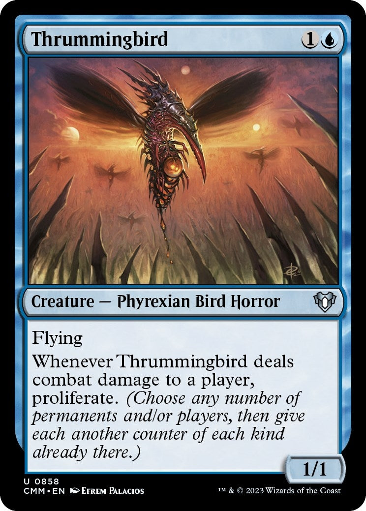 Image for Thrummingbird (858) [Commander Masters] - Magic: The Gathering