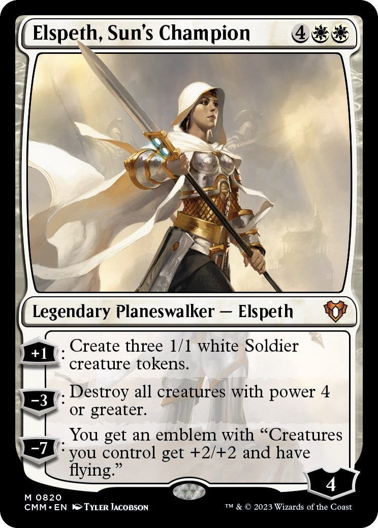 Image for Elspeth, Sun's Champion (820) [Commander Masters] - Magic: The Gathering