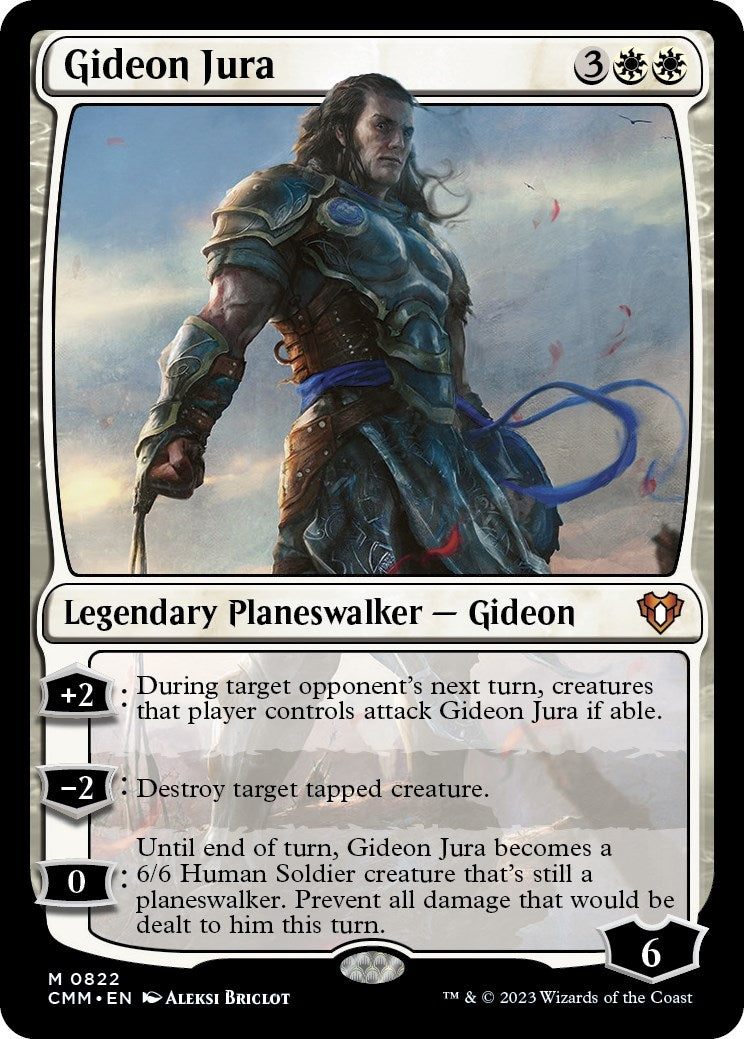 Image for Gideon Jura (822) [Commander Masters] - Magic: The Gathering
