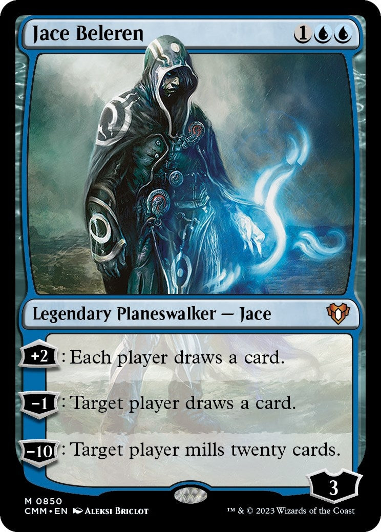 Image for Jace Beleren (850) [Commander Masters] - Magic: The Gathering