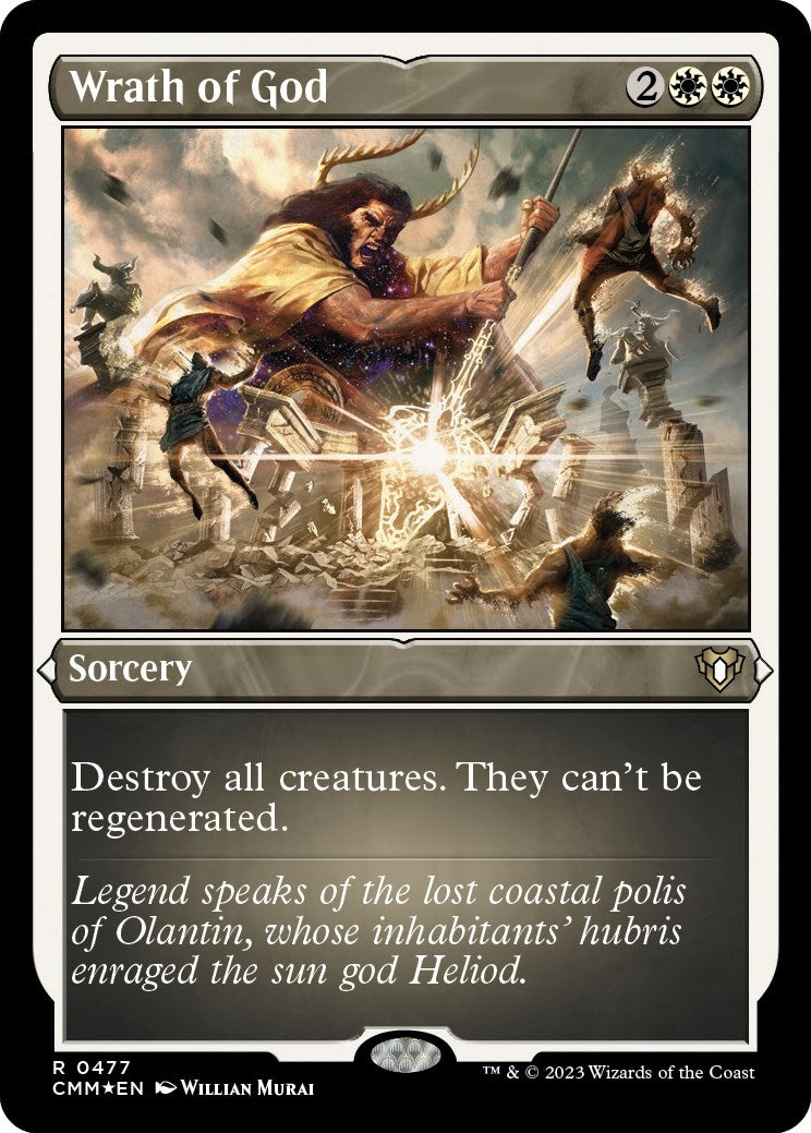 Image for Wrath of God (Foil Etched) (477) [Commander Masters] - Magic: The Gathering