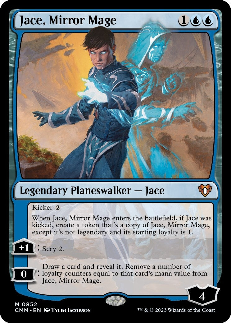Image for Jace, Mirror Mage (852) [Commander Masters] - Magic: The Gathering