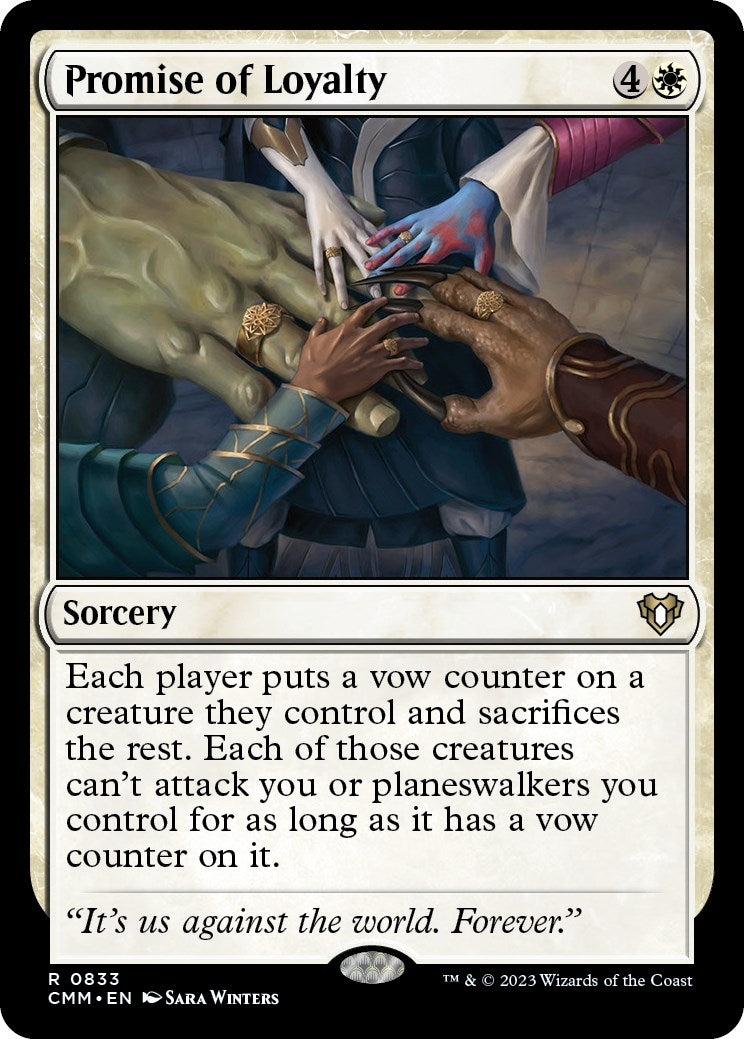 Image for Promise of Loyalty (833) [Commander Masters] - Magic: The Gathering