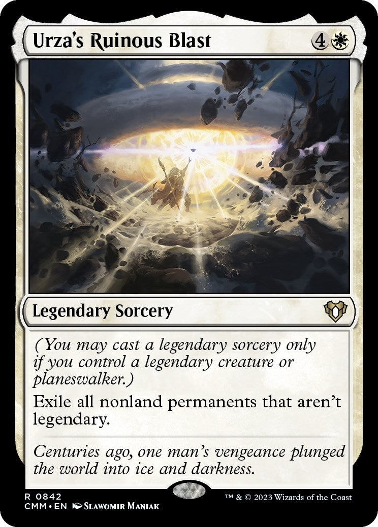 Image for Urza's Ruinous Blast (842) [Commander Masters] - Magic: The Gathering