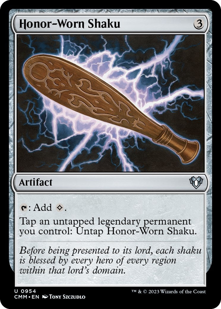 Image for Honor-Worn Shaku (954) [Commander Masters] - Magic: The Gathering