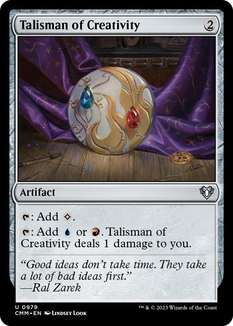 Image for Talisman of Creativity (979) [Commander Masters] - Magic: The Gathering