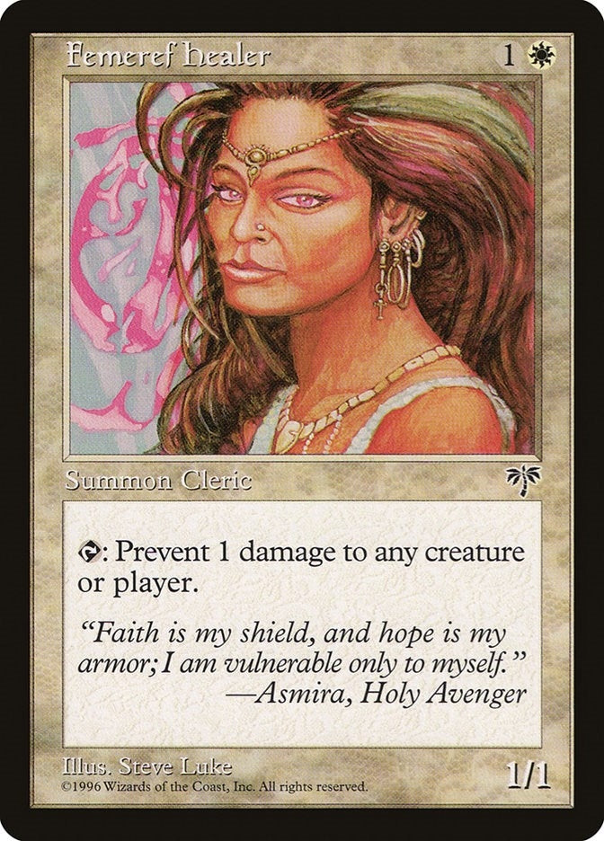 Image for Femeref Healer [Mirage] - Magic: The Gathering