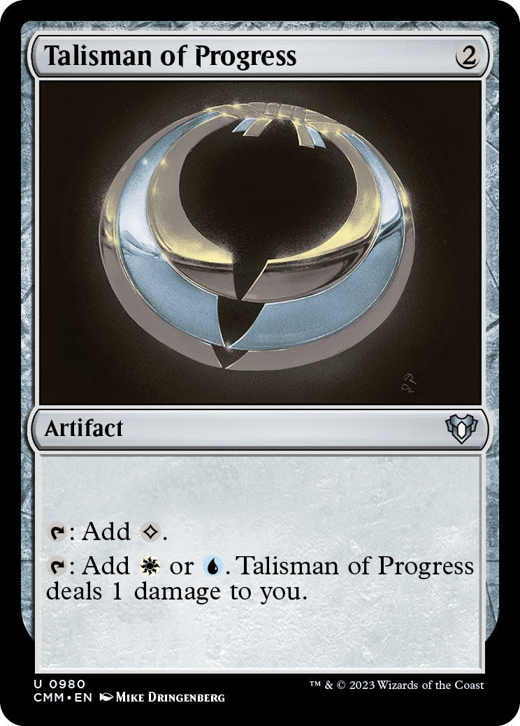 Image for Talisman of Progress (980) [Commander Masters] - Magic: The Gathering