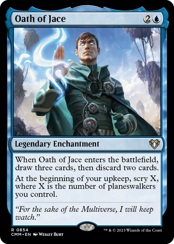 Image for Oath of Jace (854) [Commander Masters] - Magic: The Gathering