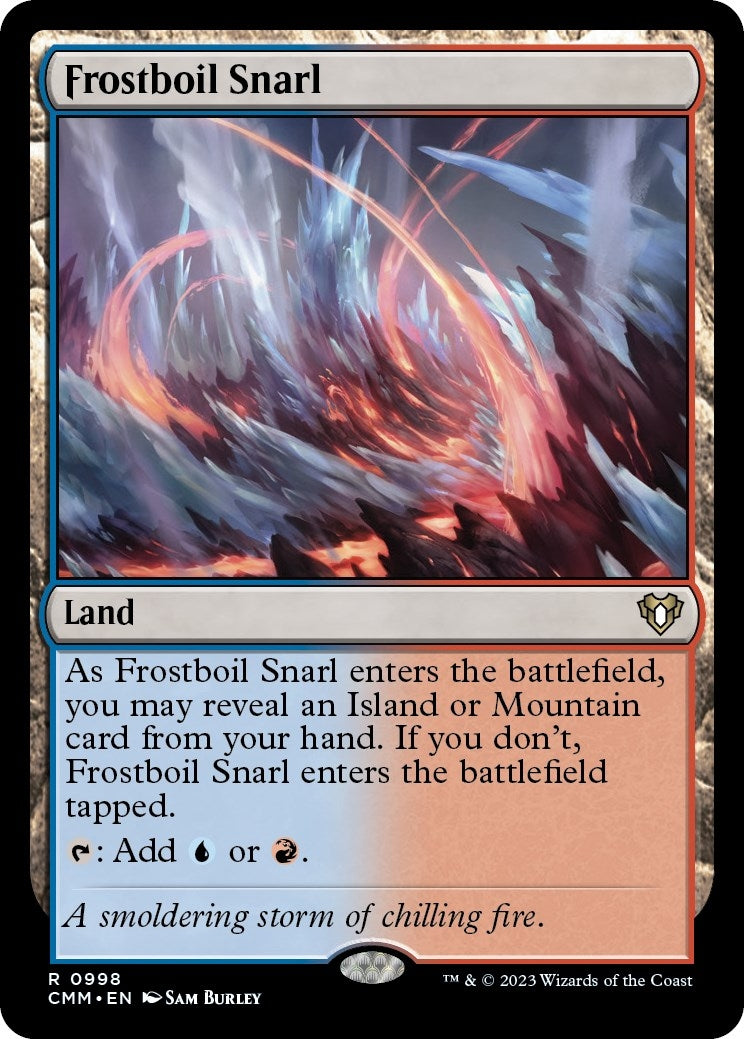 Image for Frostboil Snarl (998) [Commander Masters] - Magic: The Gathering