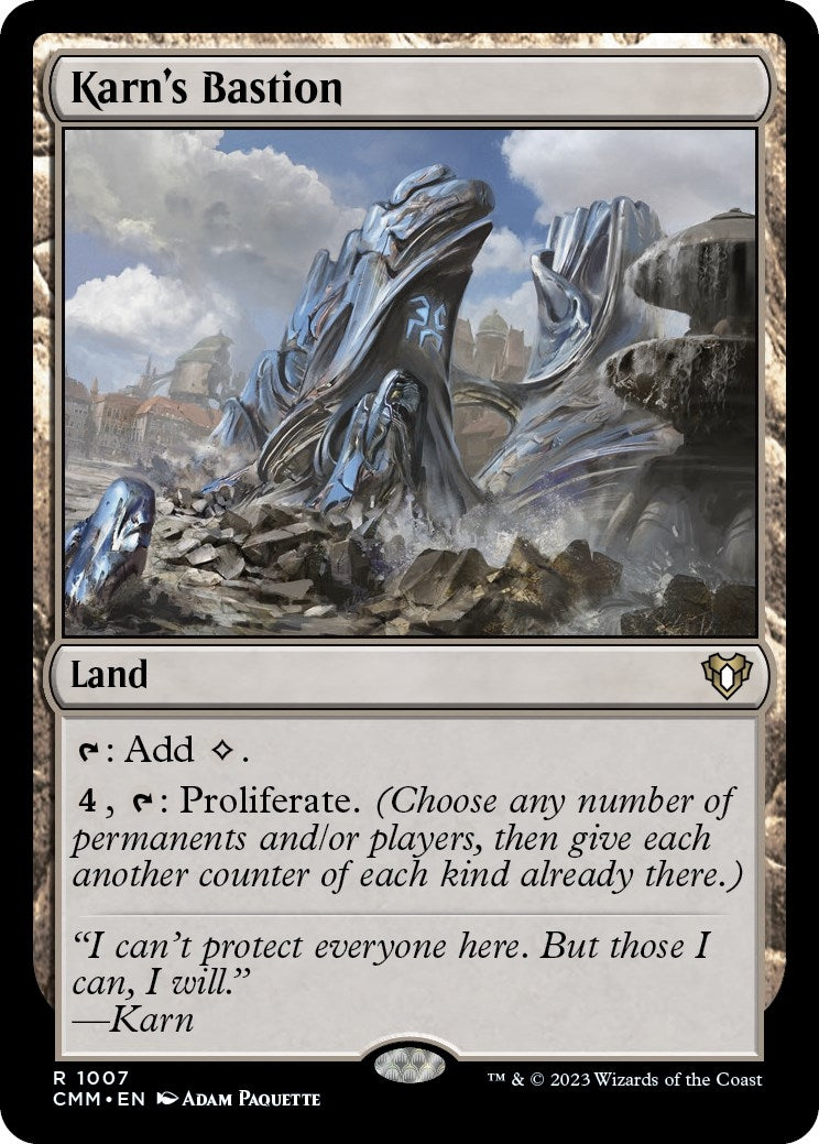 Image for Karn's Bastion (1007) [Commander Masters] - Magic: The Gathering