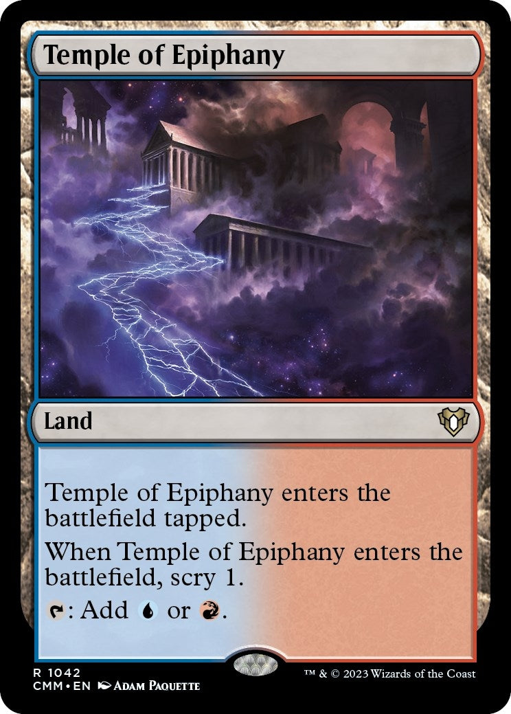Image for Temple of Epiphany (1042) [Commander Masters] - Magic: The Gathering