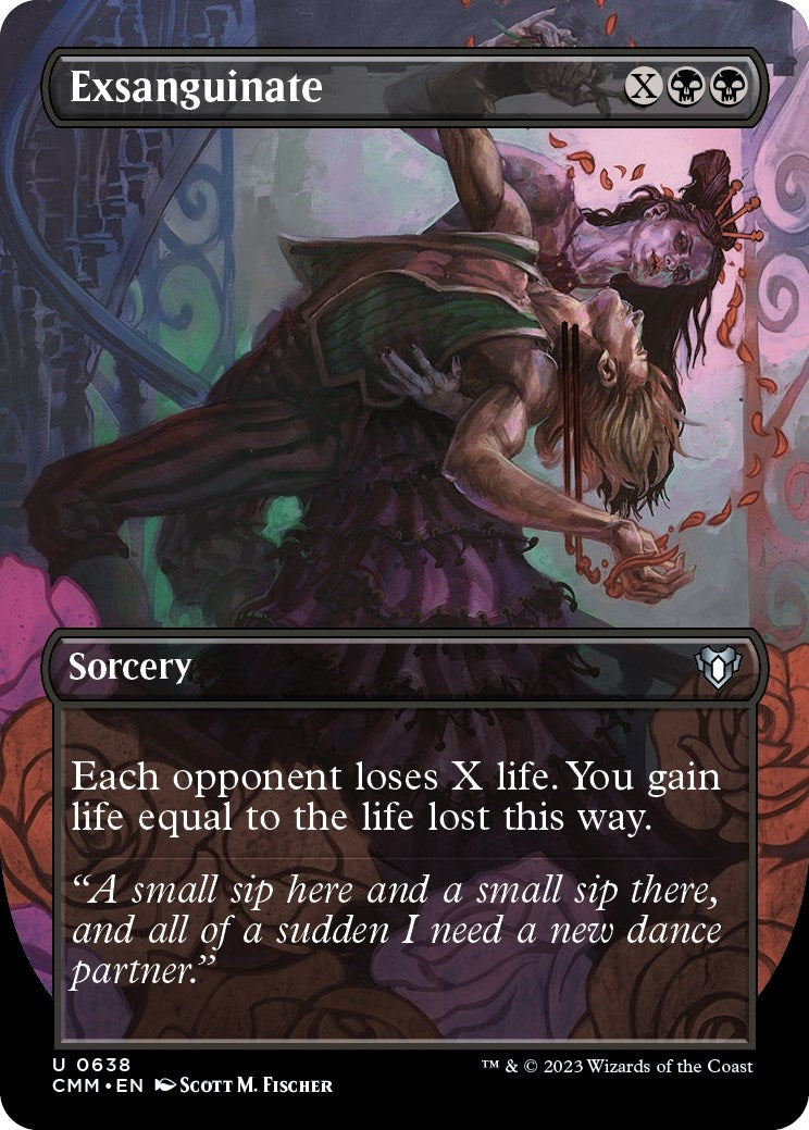 Image for Exsanguinate (Borderless) (638) [Commander Masters] - Magic: The Gathering