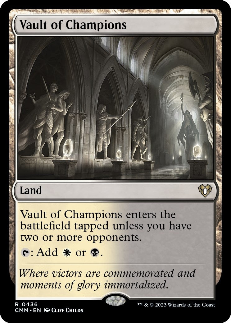 Image for Vault of Champions (436) [Commander Masters] - Magic: The Gathering