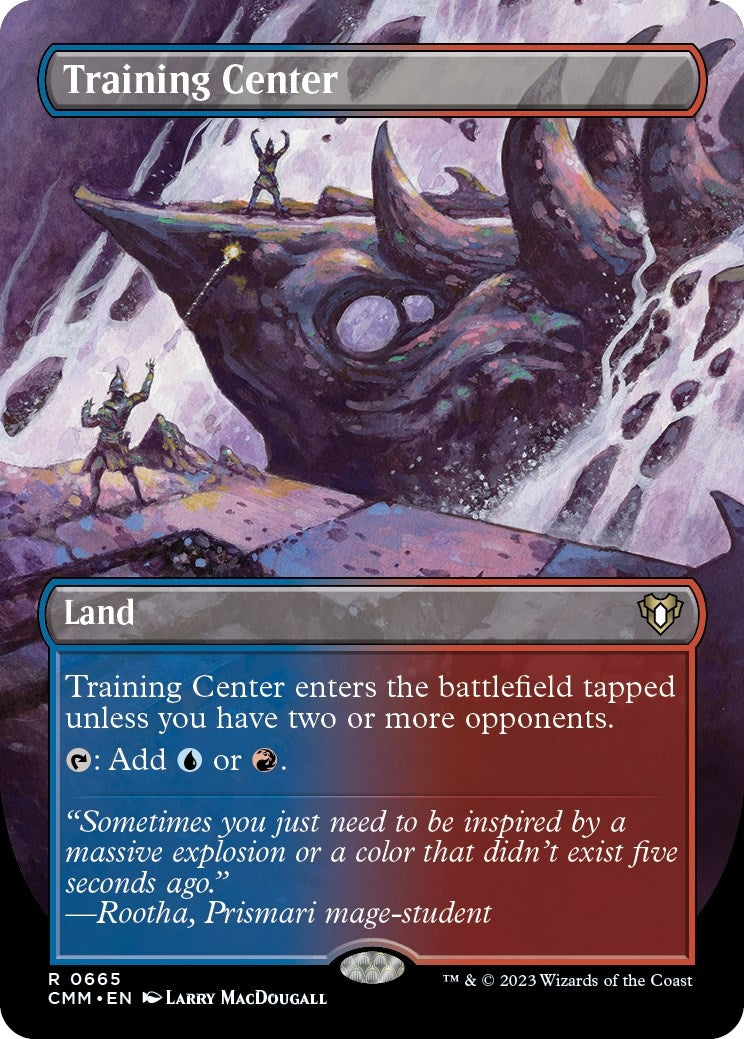 Image for Training Center (Borderless) (665) [Commander Masters] - Magic: The Gathering