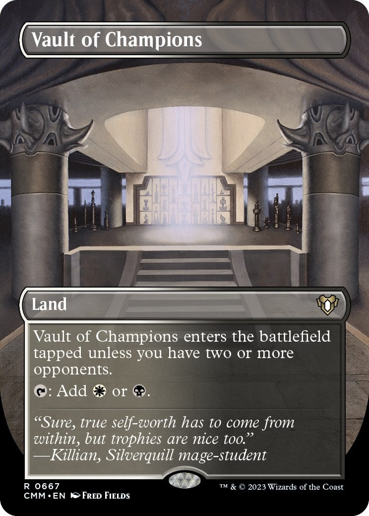 Image for Vault of Champions (Borderless) (667) [Commander Masters] - Magic: The Gathering