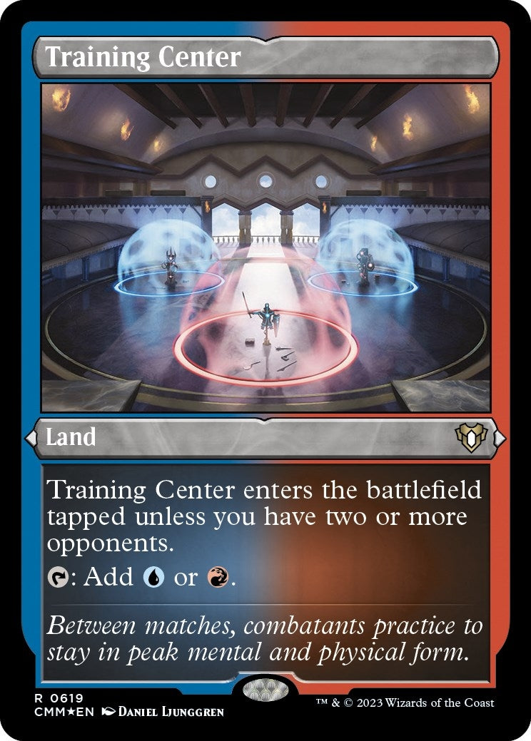 Image for Training Center (Foil Etched) (619) [Commander Masters] - Magic: The Gathering
