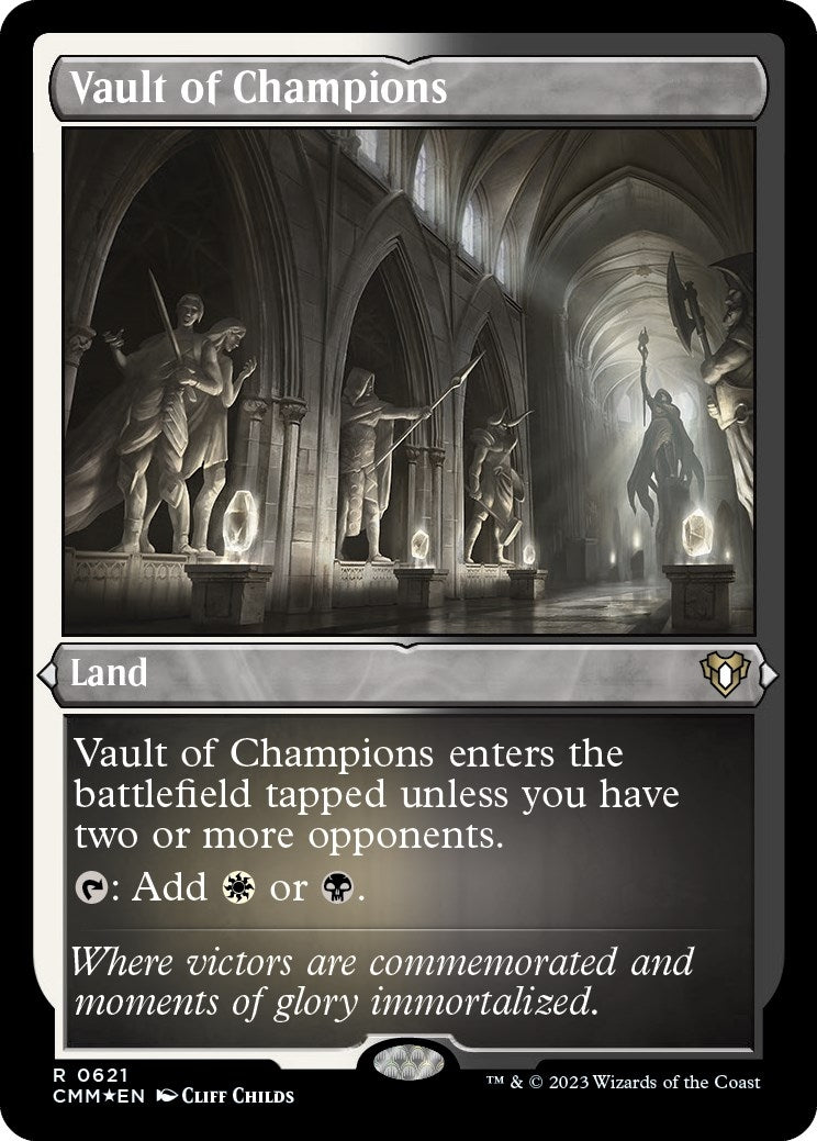 Image for Vault of Champions (Foil Etched) (621) [Commander Masters] - Magic: The Gathering
