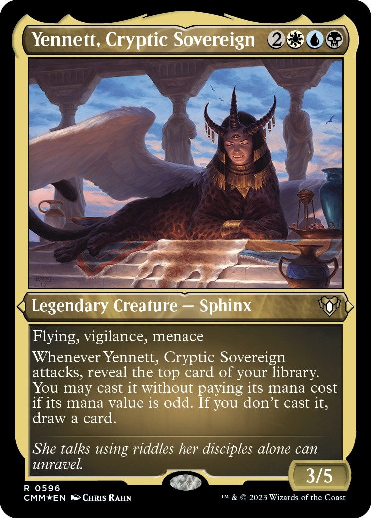 Image for Yennett, Cryptic Sovereign (Foil Etched) (596) [Commander Masters] - Magic: The Gathering