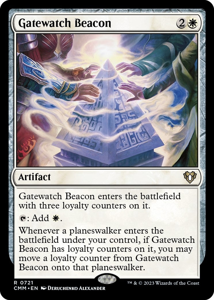 Image for Gatewatch Beacon (721) [Commander Masters] - Magic: The Gathering