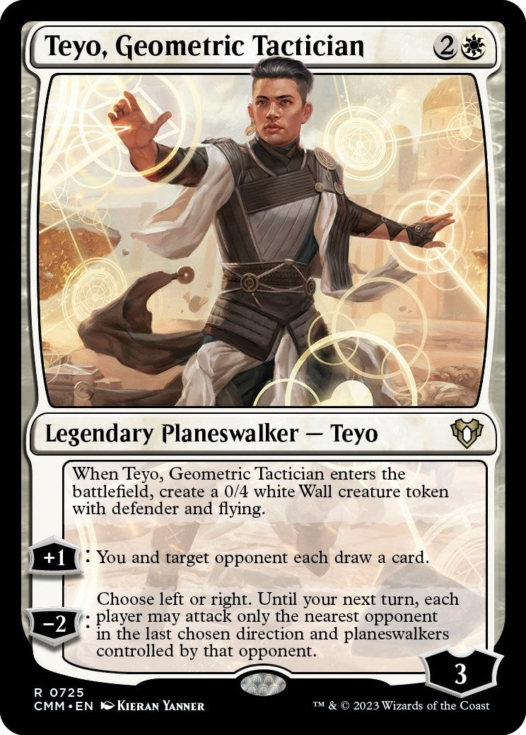 Image for Teyo, Geometric Tactician (725) [Commander Masters] - Magic: The Gathering