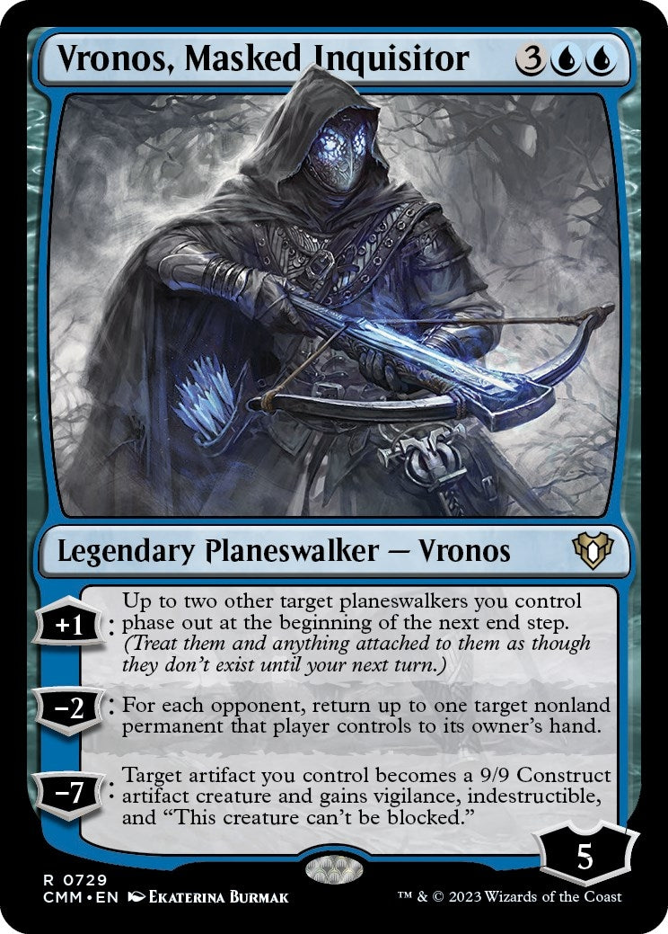 Image for Vronos, Masked Inquisitor (729) [Commander Masters] - Magic: The Gathering