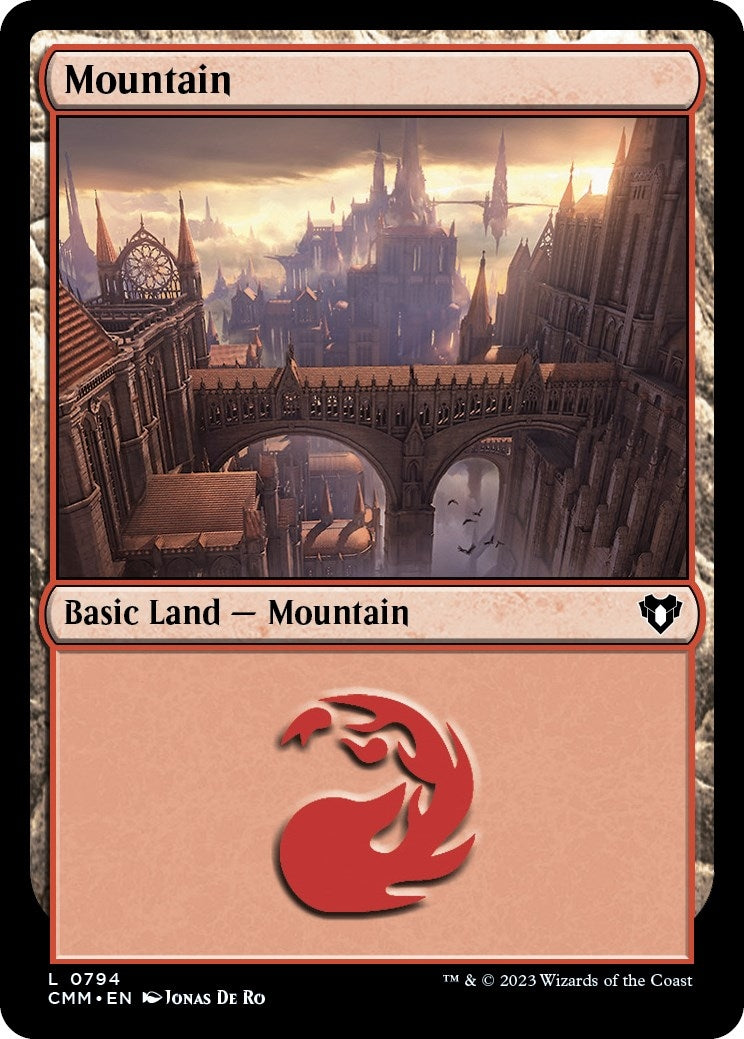 Image for Mountain (0794) (794) [Commander Masters] - Magic: The Gathering
